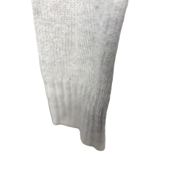 J. Crew Bejeweled 100% Wool Llama Novelty sweater, Gray/MulticolorJewels, XS - Picture 6 of 8